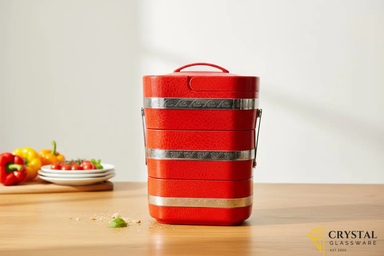 4 Tier Food Carrier Multi-Layer Lunch Box  